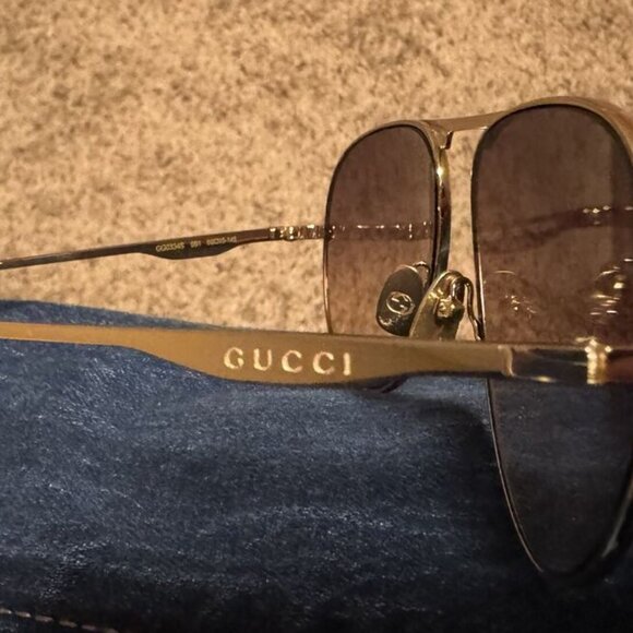 Gucci Gg 1476/S Av3 – Vintage Frames Company Gucci Aviator Sunglasses Vintage Rare Excellent Condition